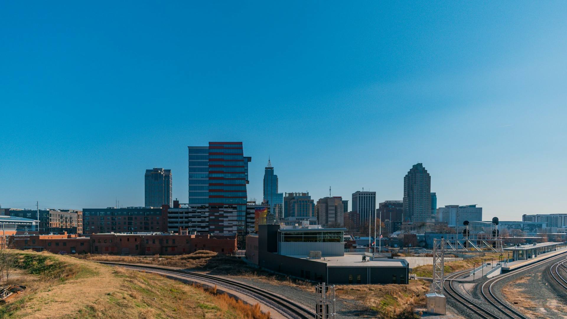 Raleigh North Carolina cityscape